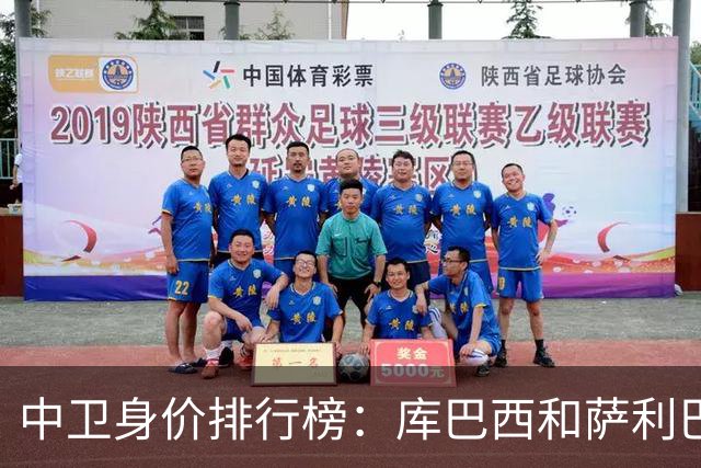 中卫身价排行榜：库巴西和萨利巴双双破亿，谁能赶上？