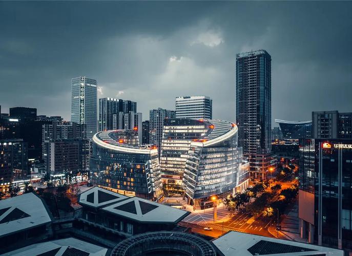 成都高新创合中心 科技与未来的交汇点